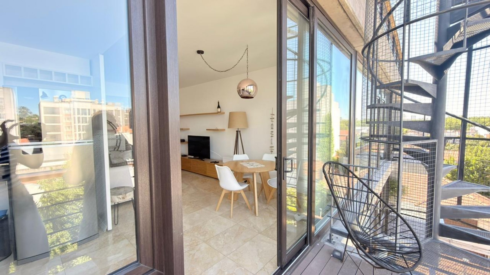 Alquiler Temporario Malecon Hue 2 ambientes con Terraza Privada