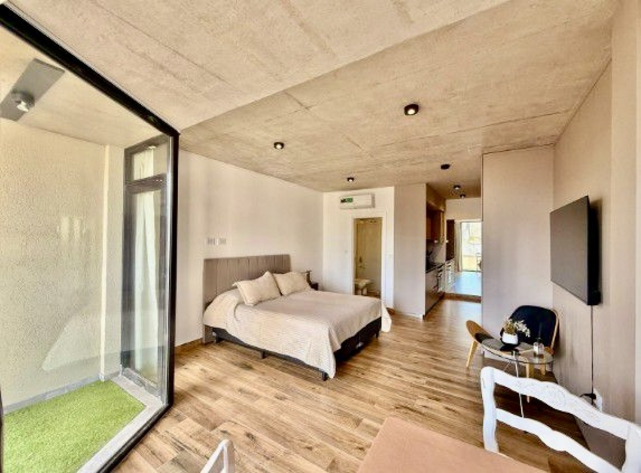 Monoambiente a estrenar. Zona Aldrey. Cochera opcional