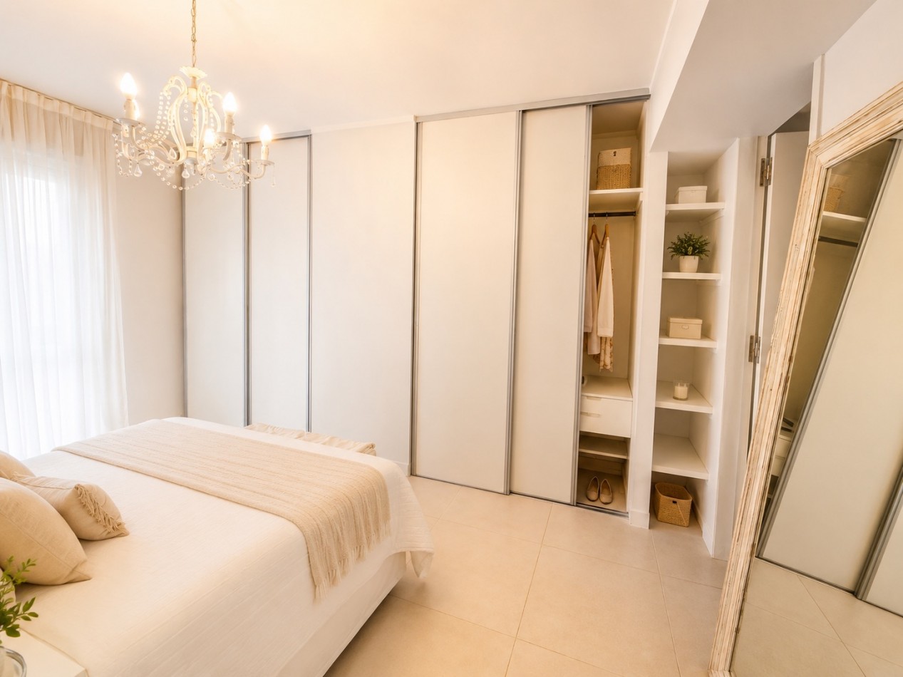 Playa Grande - 2 ambientes con cochera y equipado- Impecable