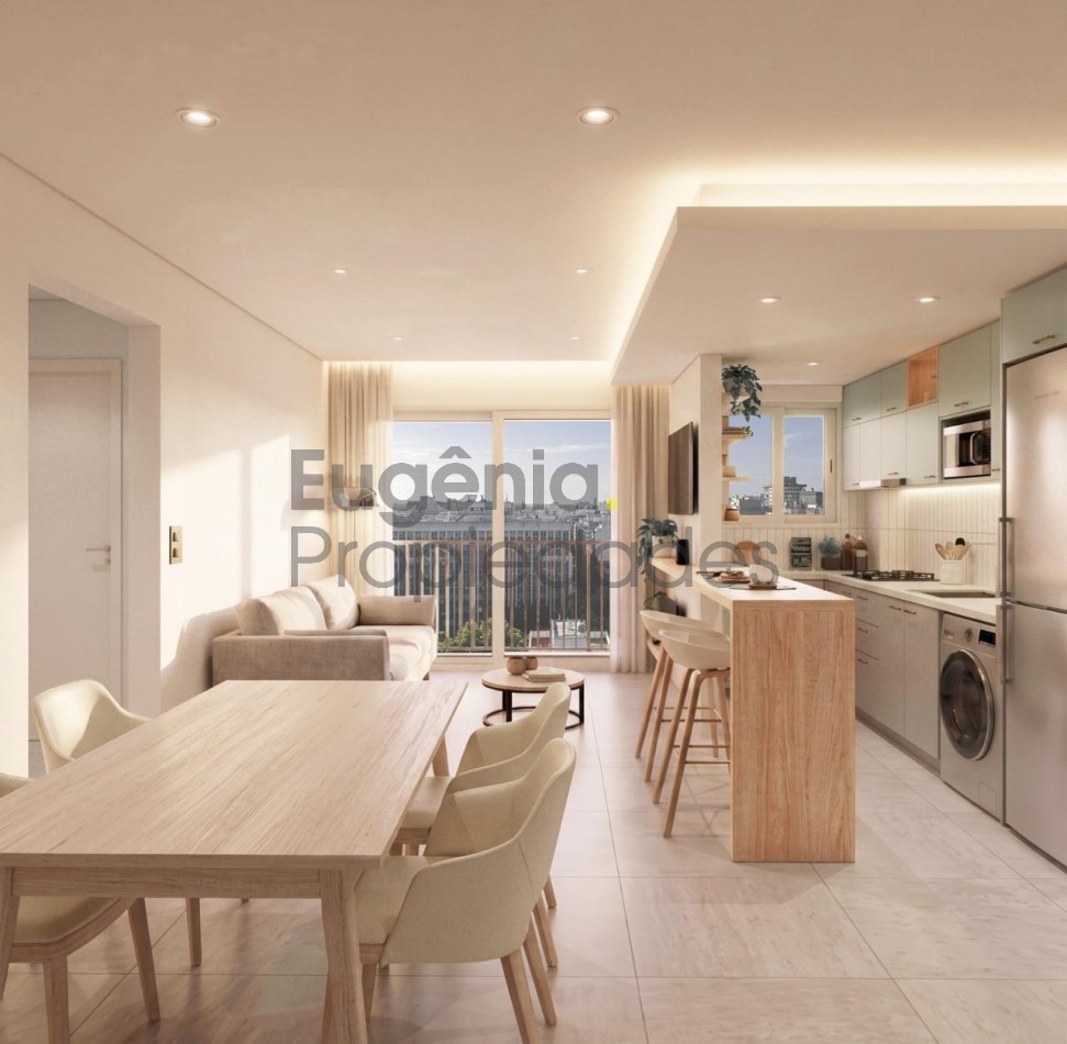 Reciclado| Departamento 2 ambientes al frente con vista panoramica | Arenales 2300 | Plaza Colon