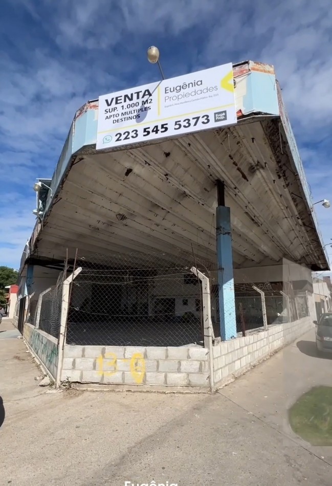 VENTA PREDIO APTO MULTIPLES DESTINOS - EDISON Y VERTIZ 